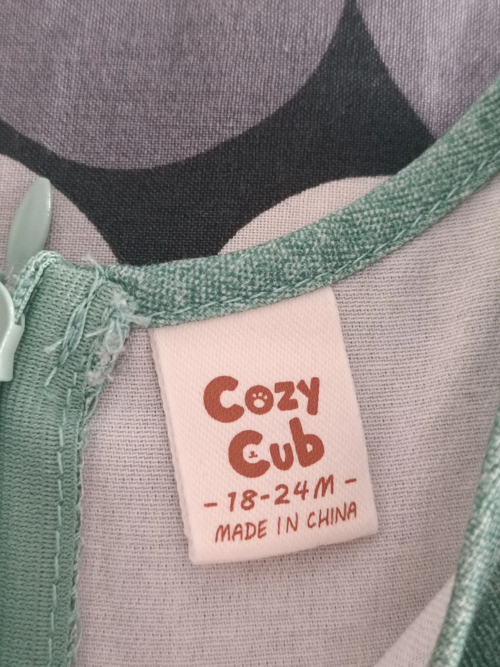 Cozy Cub green floral dress 18-24 months – photo 5